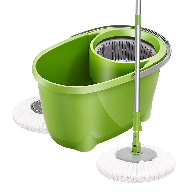 3M思高手压式旋转拖把家用拖地桶T0懒人拖把不锈钢好神拖免手洗