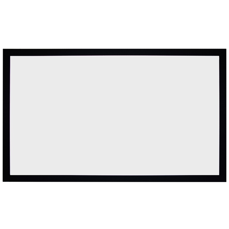 经科JK正背双投小边框中边框平面画框幕软幕投影机投影仪幕布180寸16:9