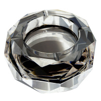 不规则烟灰缸 水晶玻璃烟灰缸 会议室办公室烟灰缸 15*15cm(个)[CWFD]