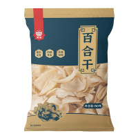 狮客[苏宁自主品牌]龙山百合干150g 粉糯易煮 南北干货 百合桂圆银耳莲子羹配料