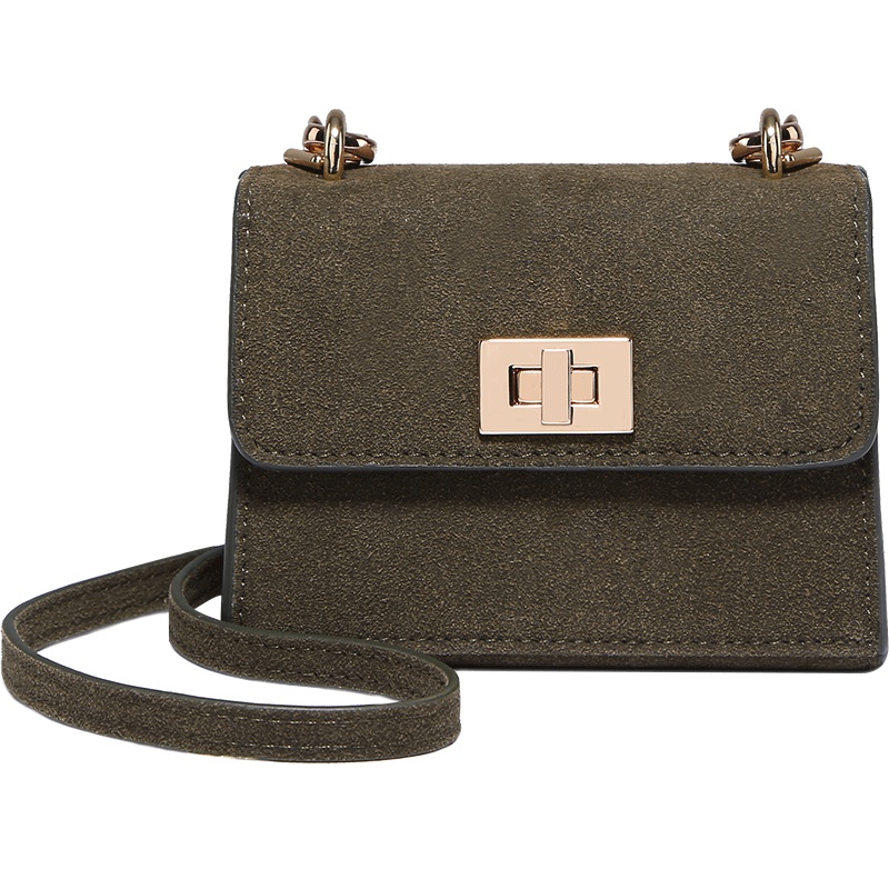 2019秋季斜挎小包包女韩版简约百搭时尚小方包迷你包链条包潮 大版