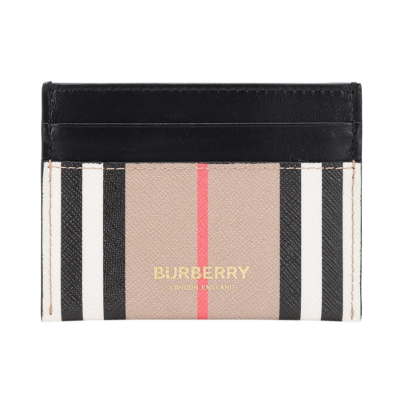 博柏利 BURBERRY 女款 环保帆布卡包卡夹80260001