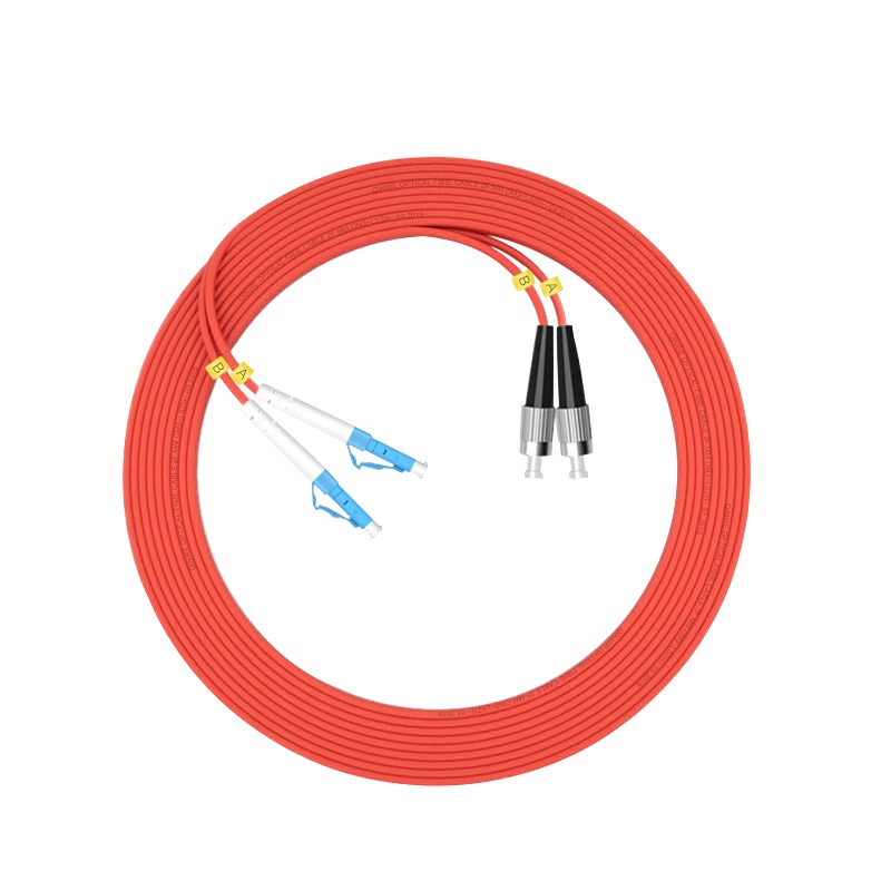 千天(QANTOP)光纤跳线 电信级光纤熔接收发器尾纤 光端机适用LC-FC多模双芯- QT-GXTX160