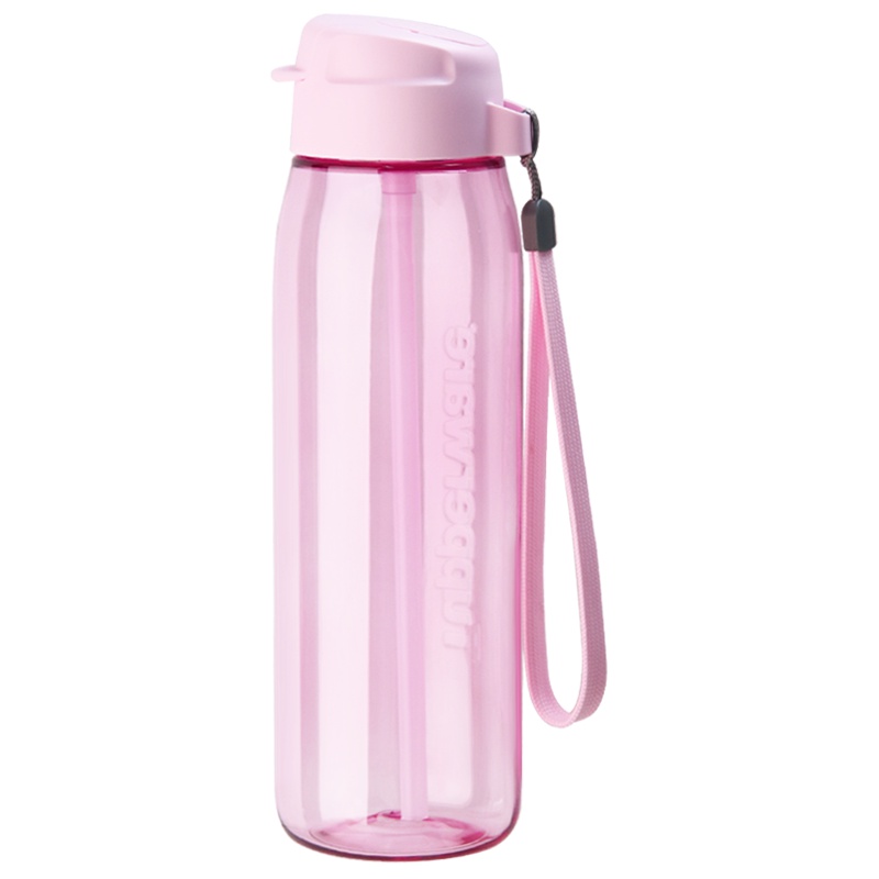 特百惠(Tupperware)乐动塑料随心壶750ml大容量运动便携水杯子带吸管拎绳