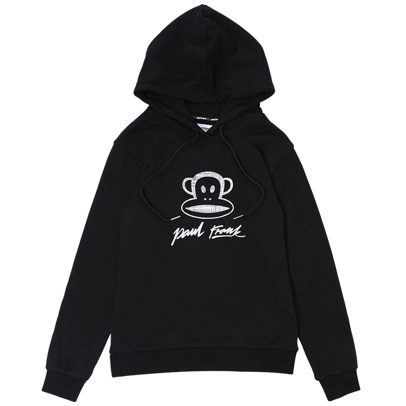 大嘴猴2020秋季新款卫衣女韩版潮流印花宽松连帽上衣