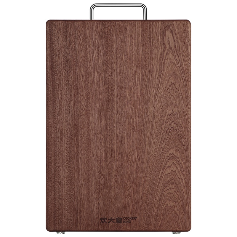 炊大皇雅厨乌檀木菜板 加大加厚双面可用40CM 家用擀面案板粘板刀板菜墩 YC40CB