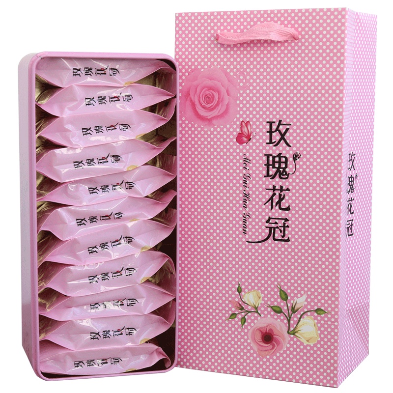 歙裕堂玫瑰花茶 泡袋 礼盒装11朵 大瓣玫瑰花茶 特级