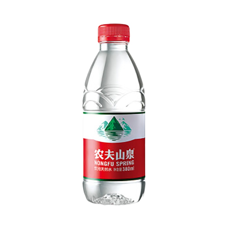 农夫山泉 380ml 饮用天然水 24瓶天然水矿泉水 HB