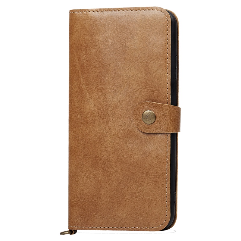 魅爱琳 华为Mate40手机壳 Mate40Pro+保护套 5G版外壳商务荔纹真牛皮开窗皮套翻盖智能休眠手机套