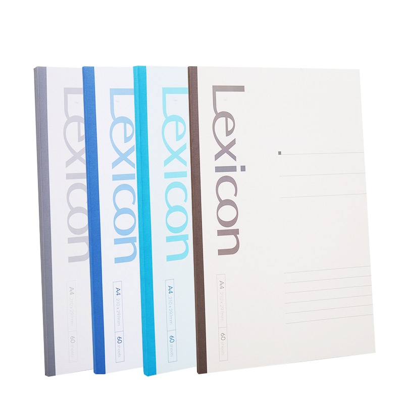 得力(deli)23207 A4/60页无线装订本10本210*297mm笔记本日记本办公记事本 笔记本/记事本