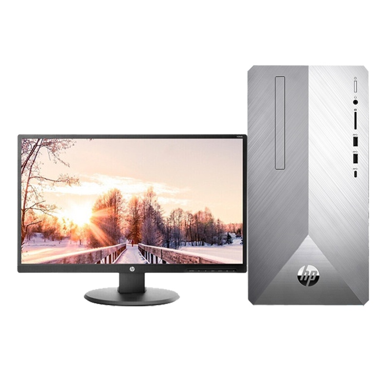 惠 普 光影精灵 595-p073rcn 23.8寸台式游戏电脑 I7-9700F 8G 1T+256G 6G独显