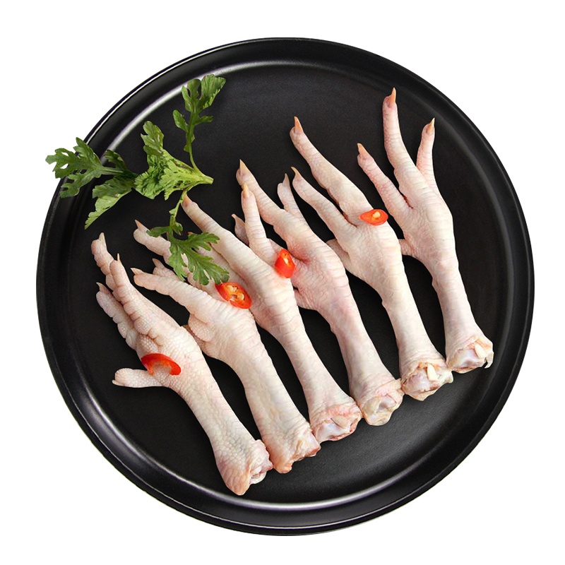 天农优品TINOO S DELICIOUS 国产 清远 单冻清远鸡爪 500g/袋 农家散养土鸡 速冻禽肉 简装