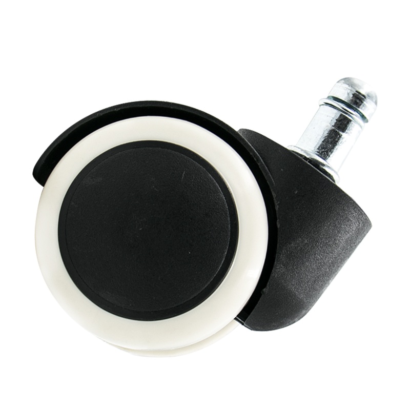 海斯迪克 gnjz-100 万向轮转椅轮子 滚轮轱辘通用办公电脑椅子 家具脚轮电脑椅滚轮2寸 卡簧款4个