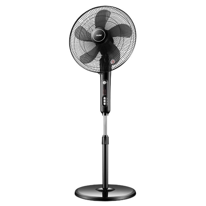 海尔(Haier)电风扇 三档调节 7.5小时定时 高效电机 俯仰调节 高度调节 家电风扇落地扇电扇风扇FSY3510B