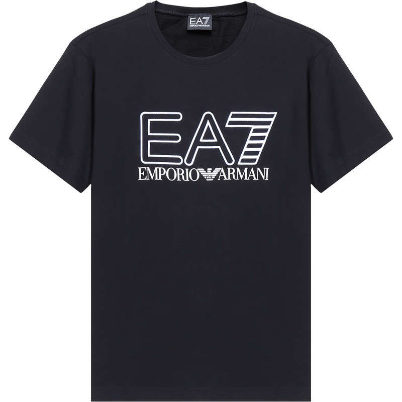 EMPORIO ARMANI EA7 阿玛尼 男士 棉质圆领短袖T恤 3KPT11 PJ02Z