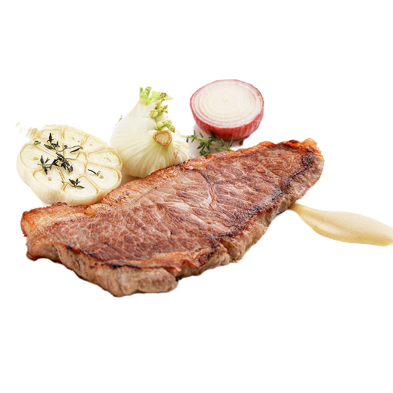 大庄园 原切西冷牛排10片套装750g*2袋 送撒料 原味牛排 非调理牛扒 牛肉生鲜