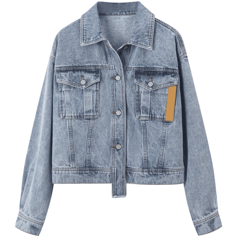 OtherMix短外套女士2021新款韩版宽松初春时尚小个子牛仔上衣