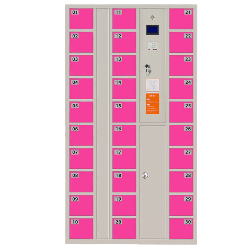 万尊 手机寄存柜 智能电子刷卡手机柜单位商场超市手机存储刷卡柜