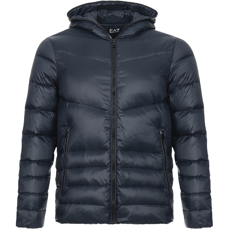 EMPORIO ARMANI EA7 阿玛尼 男士鸭绒连帽羽绒服 6HPB15 PNR4Z