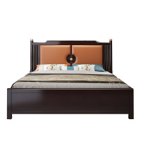 新中式实木床 1.8米主卧双人大床