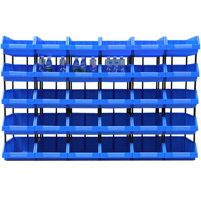 加厚斜口收纳零件盒组合式物料盒元件盒塑料盒螺丝物料箱零件箱