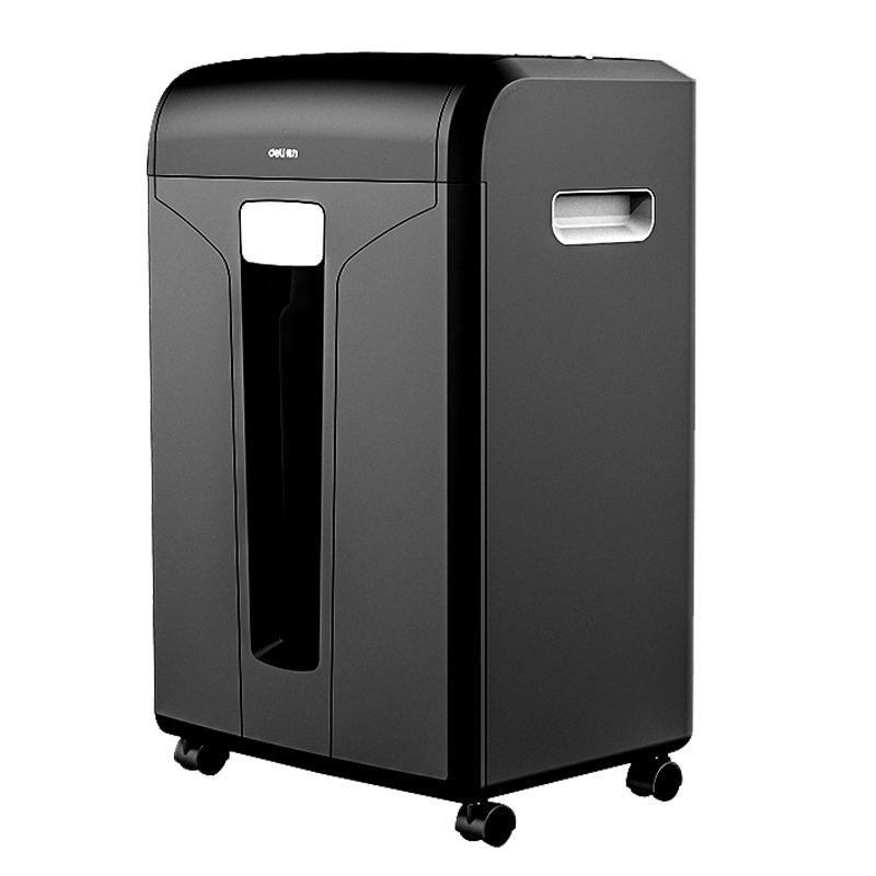 得力(deli)14400碎纸机4级保密大型碎纸机办公大功率30分钟持续碎纸大容量粉碎机碎卡碎光盘