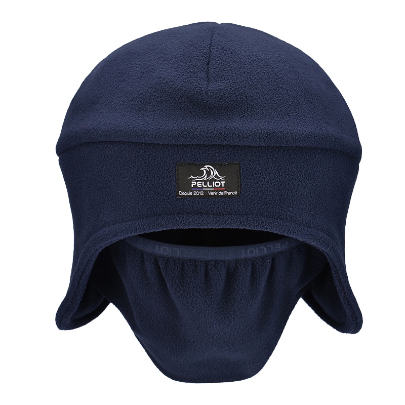 伯希和户外抓绒帽子男女情侣冬季涤纶多功能保暖透气护耳防风骑行上班包头运动帽