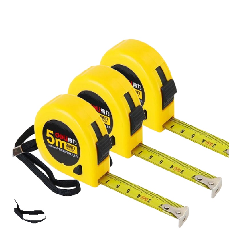得力 933 钢卷尺5m 5米卷尺(个)