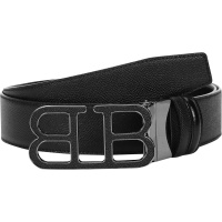BALLY 巴利 男士 皮质板扣式双面皮带腰带 BRITT 40 M L