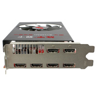 金穗慧采 旌宇 专业多屏显示卡(直出R7 350 6HDMI 4G Pro)