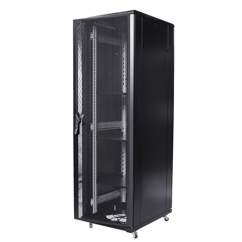 图腾(TOTEN)G36042机柜 (600*1000*42U 正面单开网孔门 背面双开网孔门)
