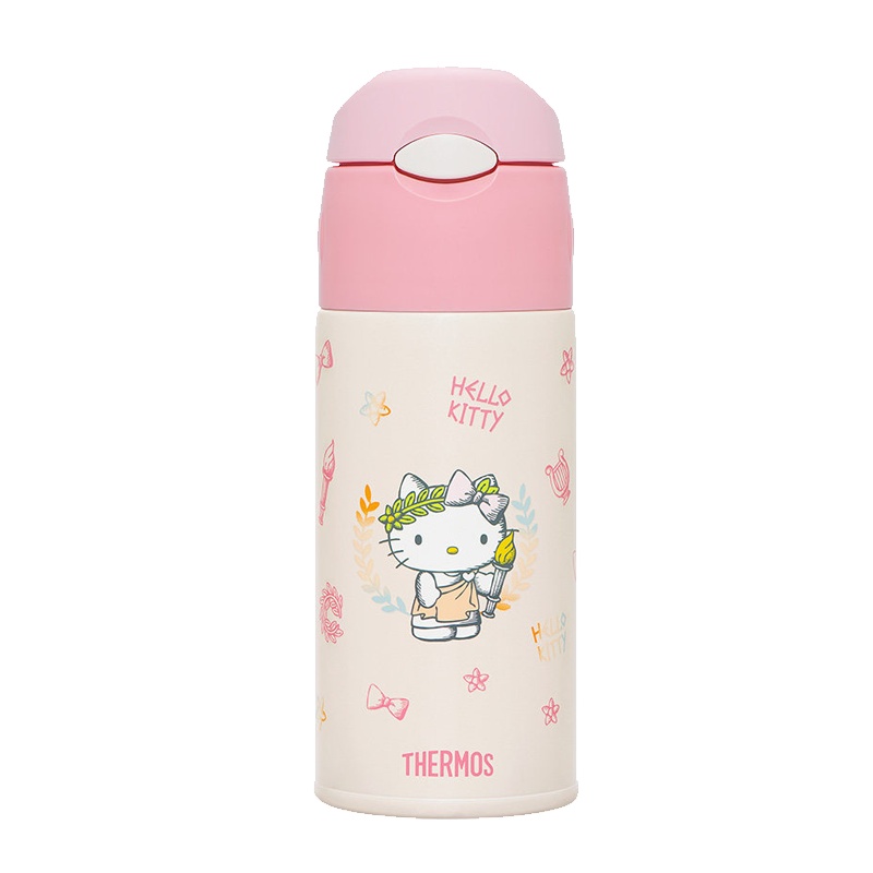 膳魔师（THERMOS）大英TCMI-400S-KTBM Hellokitty系列高真空不锈钢水杯便携车载杯子 保温杯