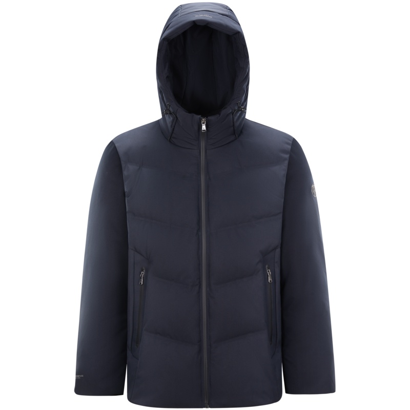 波司登男商务休闲中短款连帽鹅绒服2021新款保暖外套冬B10144193