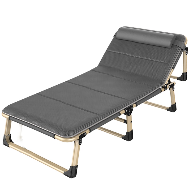 大崋家具 WXC-01 办公室午休折叠床简易单人陪护行军床 L1940mm*W680mm*H300mm