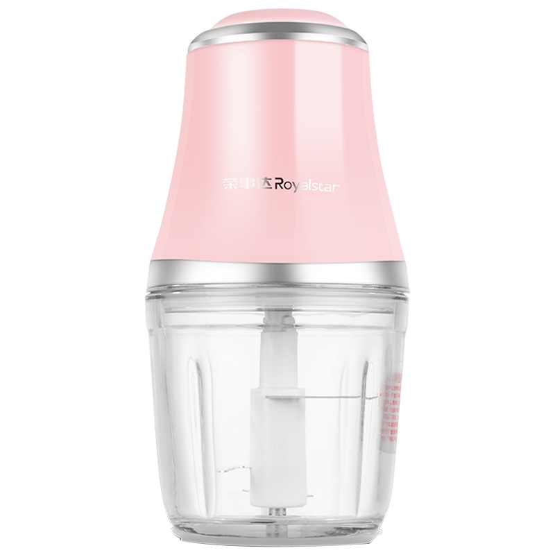 荣事达辅食料理机肉绞馅灌肠绞蒜小型家用不锈钢刀头搅拌机RS-JR021