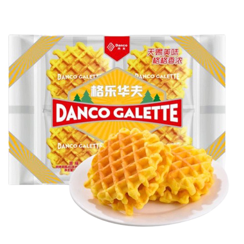 SQ ZH 120g*12包丹夫格乐华夫饼原味