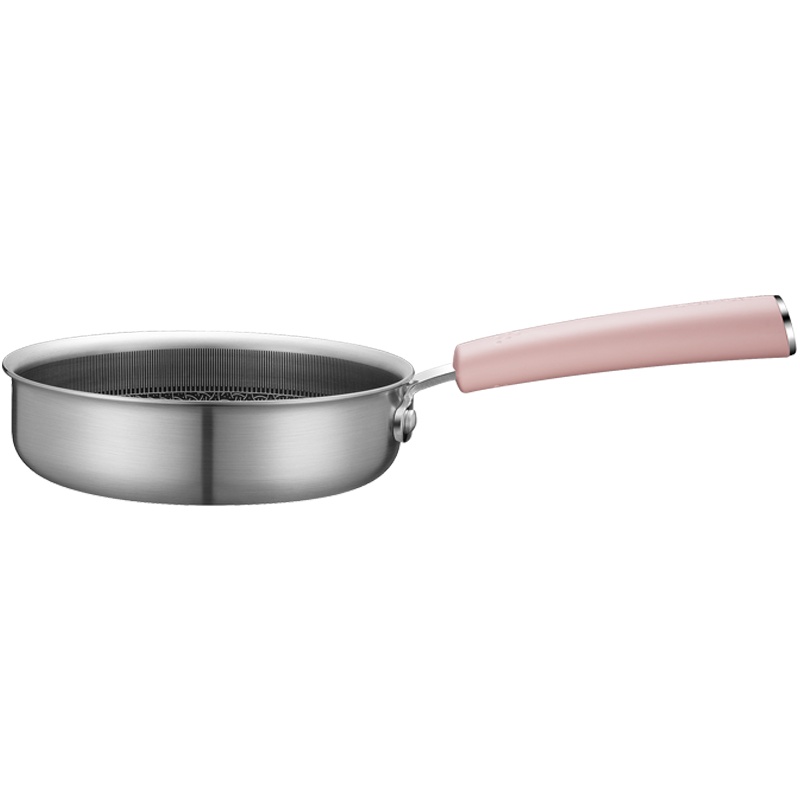 苏泊尔(SUPOR)煎锅平底锅家用煎荷包蛋锅不锈钢蜂窝晶纹不锈钢辅食煎锅EJ16JEC01