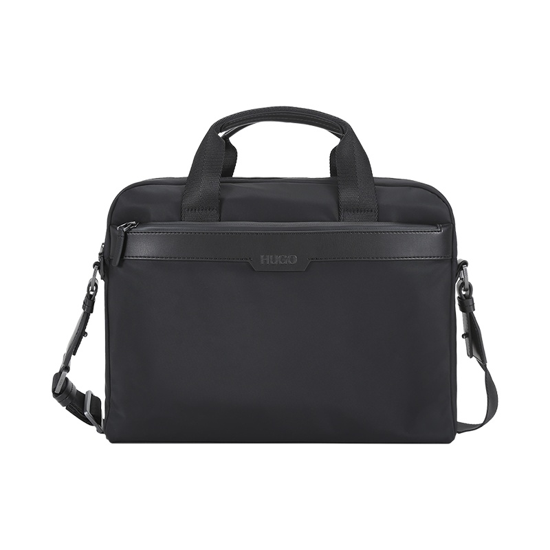 HUGO BOSS 雨果博斯 男士 多元安纤维手提单肩斜挎包公文包50442856