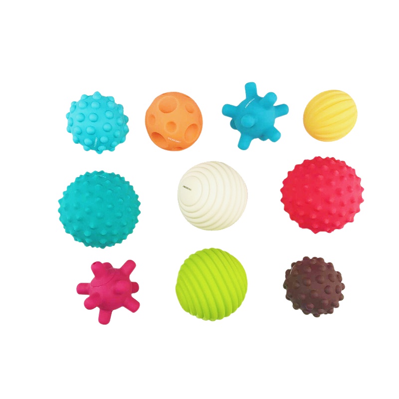 美国婴蒂诺infantino多纹理套装球