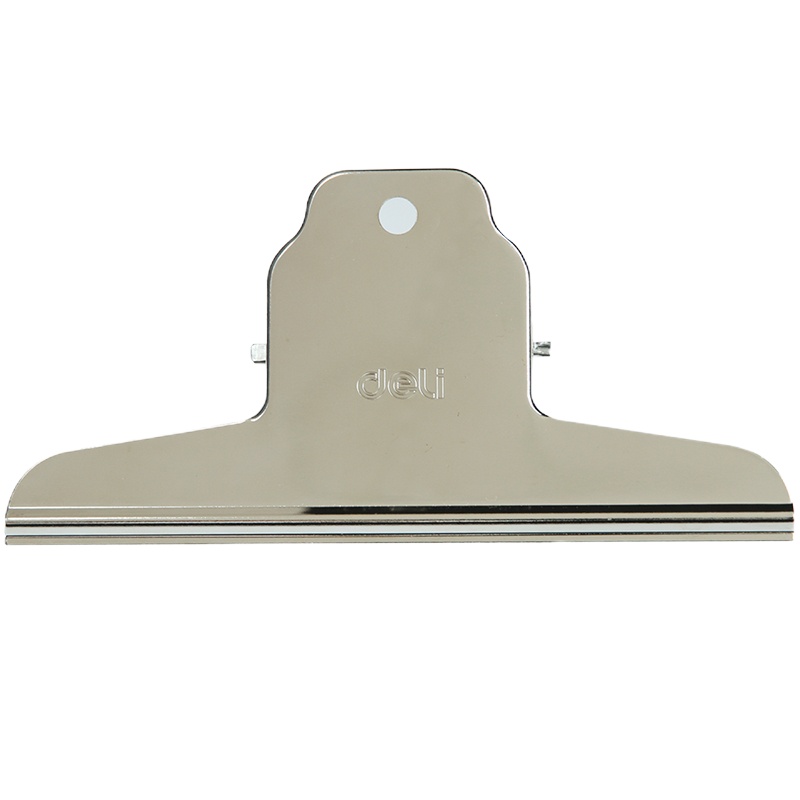 得力(deli)12只145mm大号山形票据票夹画板夹 财务票据夹票据夹子 办公用品 9531