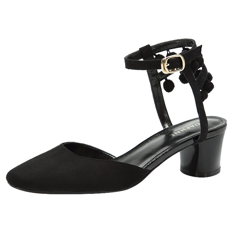 达芙妮春季新款性感后空单鞋