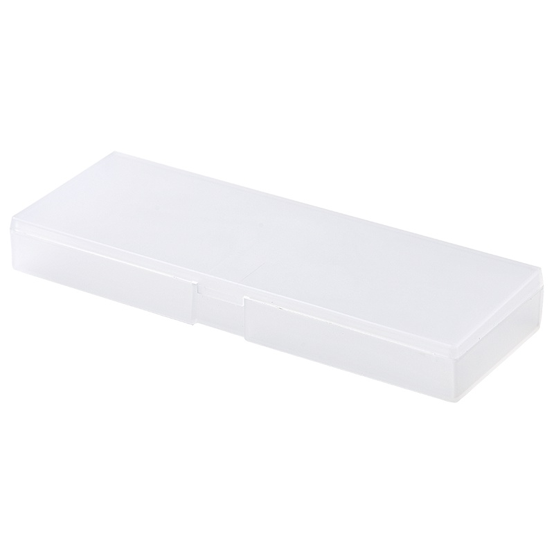 苏宁极物简约文具笔盒 学生办公用品铅笔盒 桌面文具收纳盒 L单层