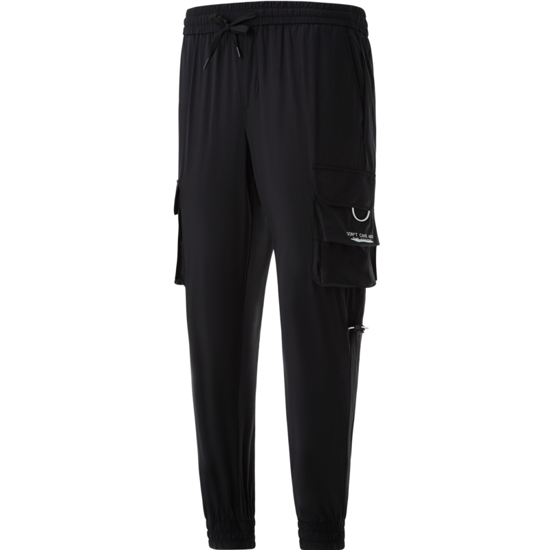 波司登2021新款男工装风透气弹力亲肤吸湿排汗休闲长裤B10923321