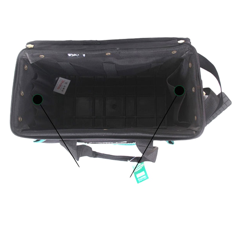 世达(SATA 95185)箱式工具包16“多功能耐磨电工包家电维修工具袋