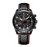 博雅哲(BOYZHE)大表盘全自动机械手表男士夜光防水潮流个性钢带商务瑞士风格学生情侣男神腕表