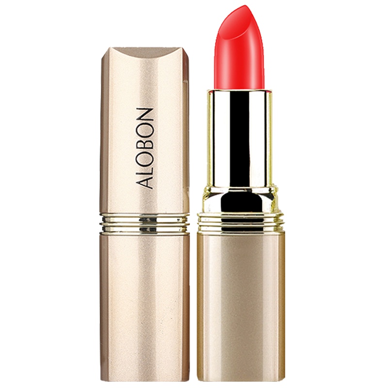 雅邦深层补湿滋润唇膏(01正红色)3.8g(口红唇蜜唇釉)不掉色不沾杯