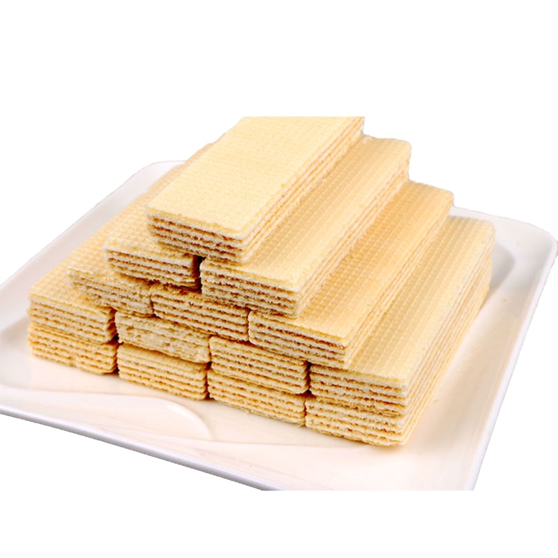 果味2500g威化饼干早餐零食休闲散装夹心水果味