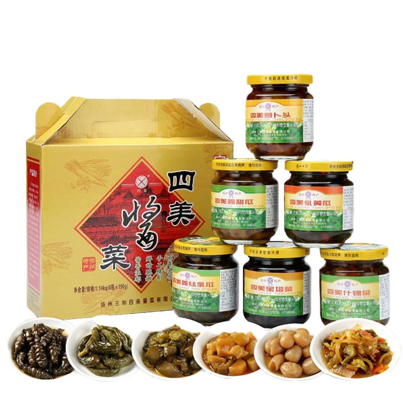 三和四美酱菜礼盒 190*6瓶