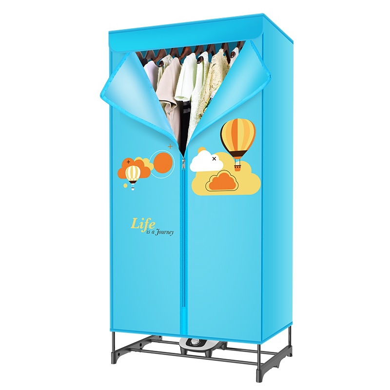 志高(CHIGO)干衣机ZG12A-JT03双层可定时烘衣机1200W衣柜式家用烘干机雨季除湿冬季保暖干衣物430L