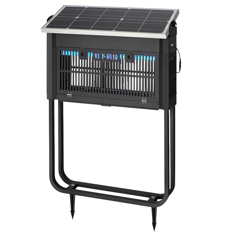 灯下科技太阳能灭蚊灯户外灭蚊器可充电式商用驱蚊器家用室外灭蝇灯灭蚊神器花园庭院驱蚊灯 [新品]X7光伏太阳能